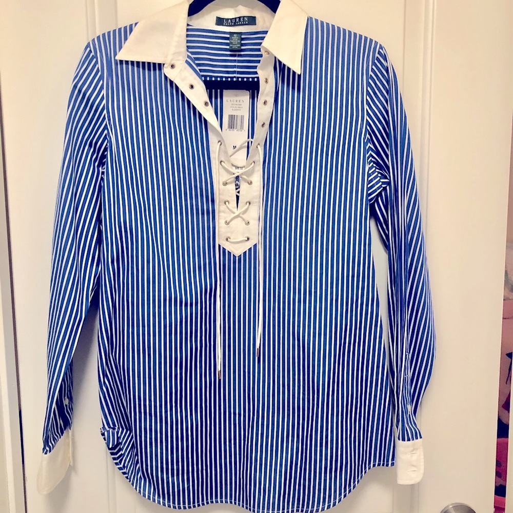 Lauren Ralph Lauren Lace Up Shirt